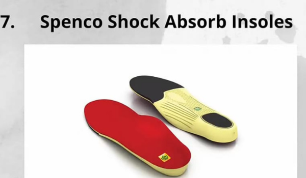 Supination insoles shock Absorption