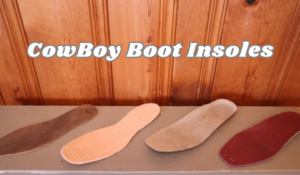 Cow Boy Boot Insoles