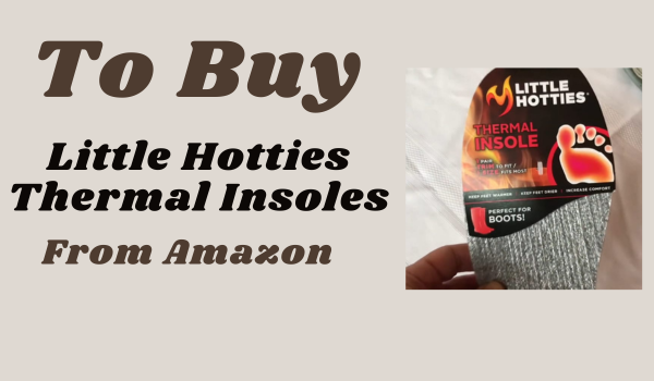 little hotties thermal insole