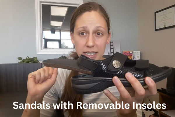 sandals with revoable insoles 2024