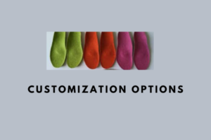 A line insoles Customization Options